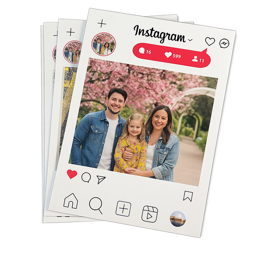 Personalised Instagram Photo Magnet – Custom Print