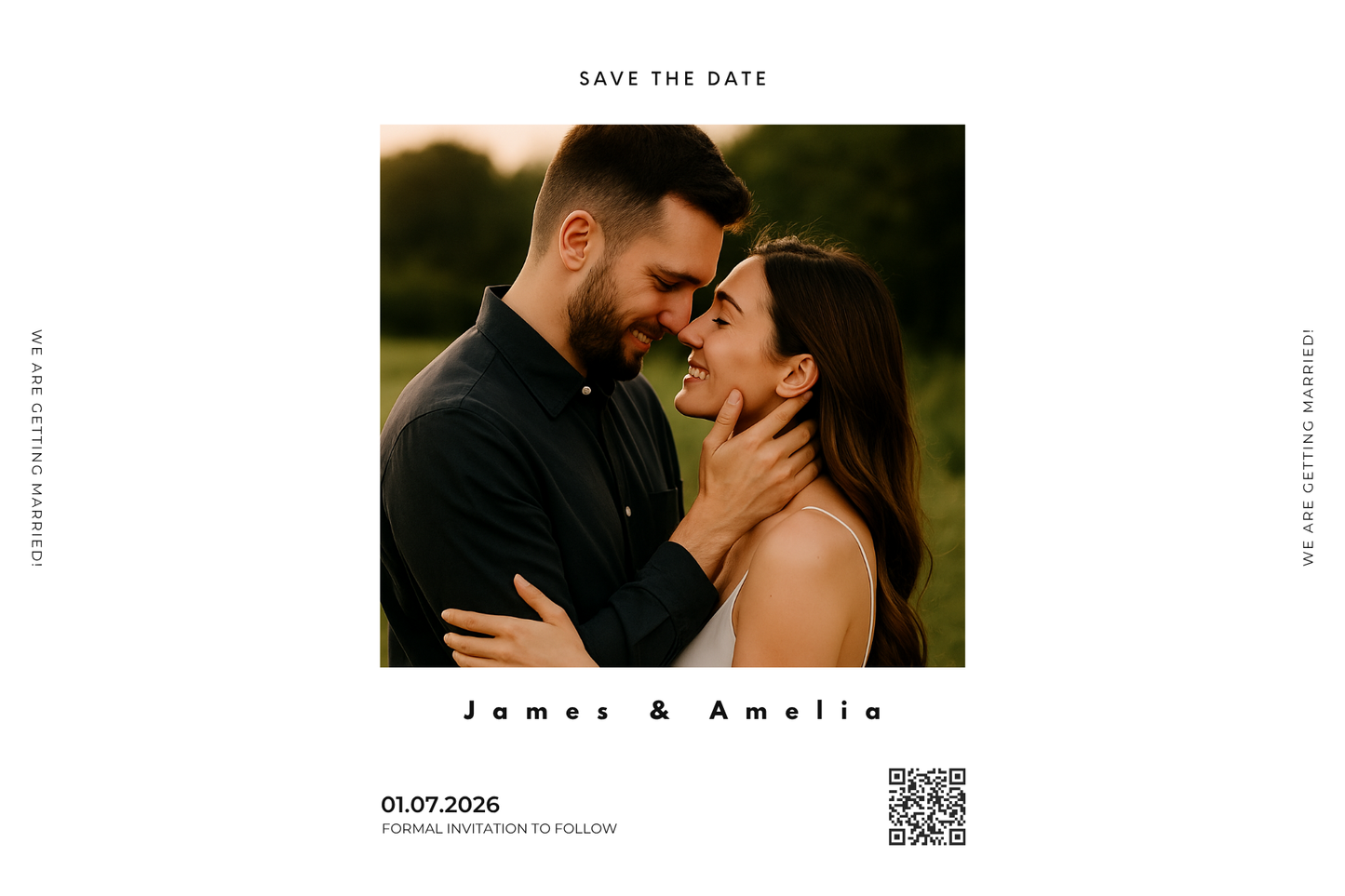 Save-the-Date Photo Magnets – Choose Your Design Style